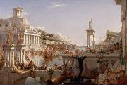Thomas Cole The Course of Empire: The Consummation of Empire (mk13) oil on canvas